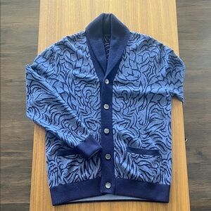 Greyson Blue Textured Cardigan